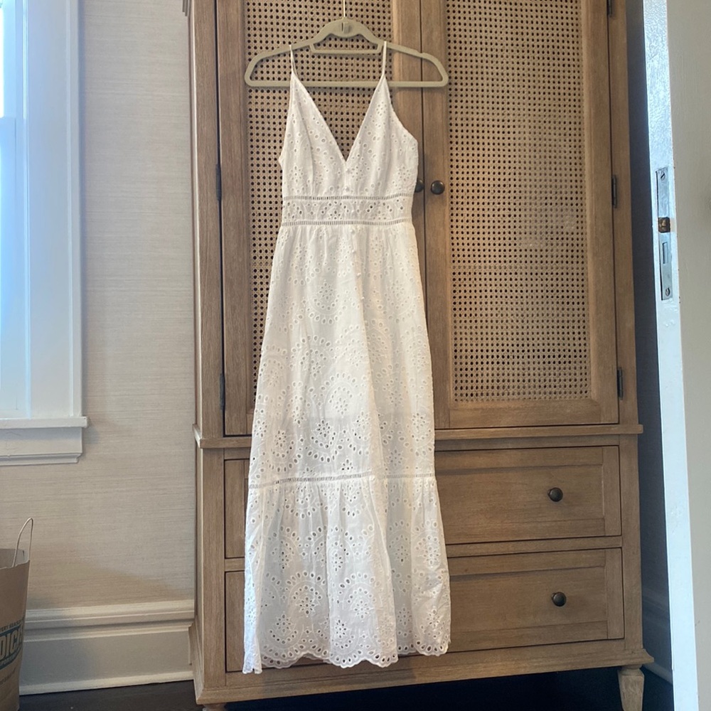 White dress